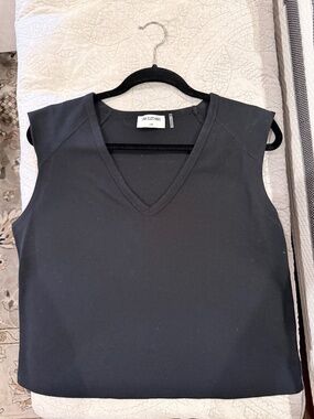 LNA Clothing Black Cotton Tank Top